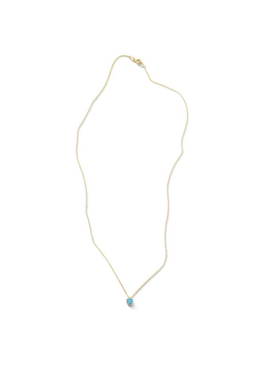 Blush Ketting van 14 karaat geelgoud met topaas 3200YBT - detail 3 geelgoud