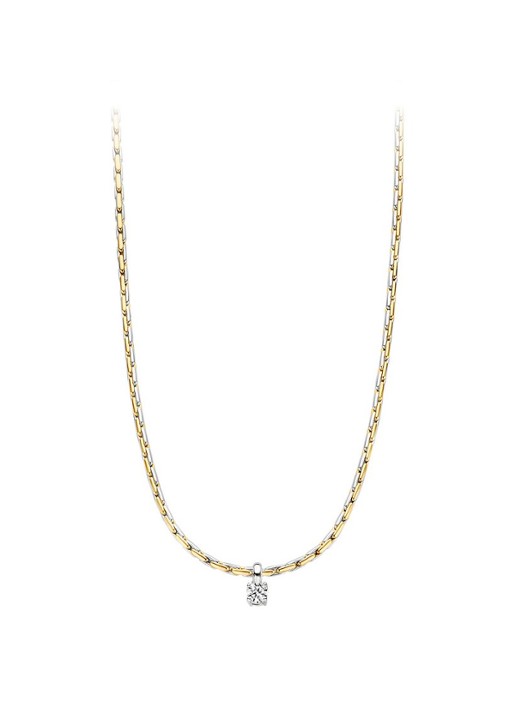 Blush Ketting van 14 karaat geelgoud met zirkonia 3053BZI
