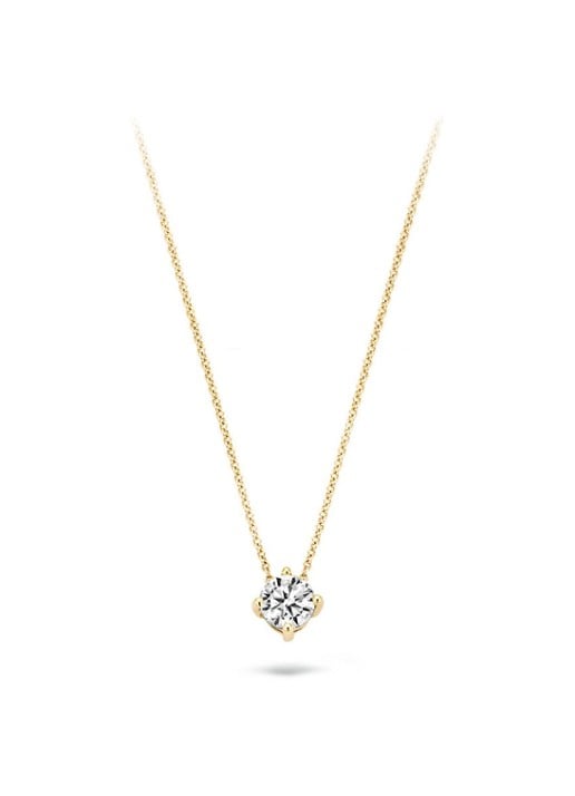 Blush Ketting van 14 karaat geelgoud met zirkonia 3057YZI