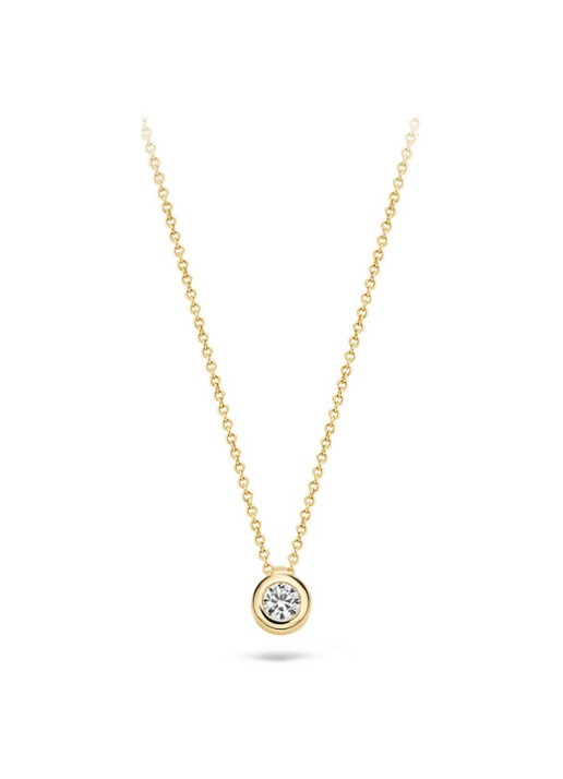 Blush Ketting van 14 karaat geelgoud met zirkonia 3067YZI