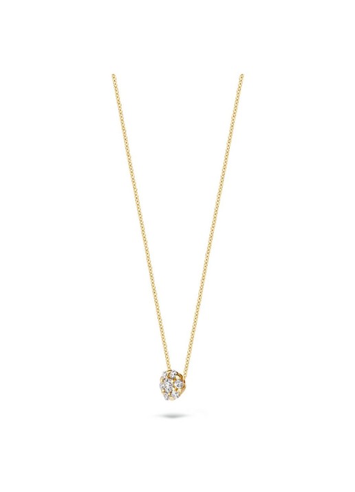 Blush Ketting van 14 karaat geelgoud met zirkonia 3097YZI - detail 4 geelgoud