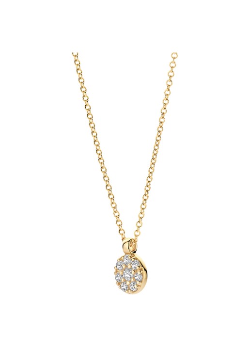 Blush Ketting van 14 karaat geelgoud met zirkonia 3206YZI  - detail 3 geelgoud