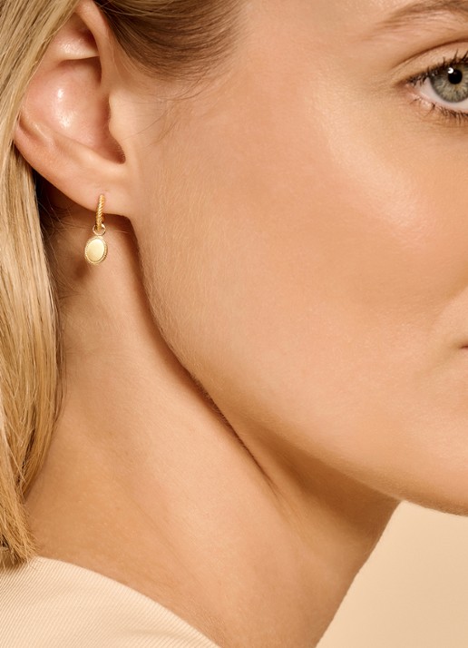 Blush Oorringen van 14 karaat geelgoud 7231YGO - detail 5 geelgoud