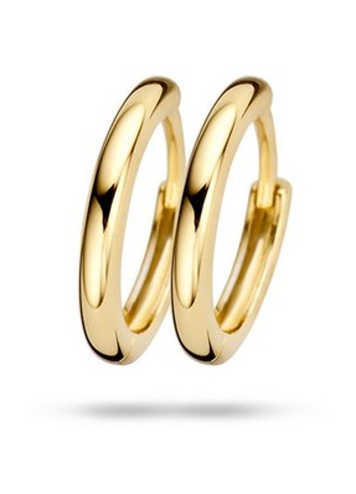 Blush Oorringen van 14 karaat geelgoud 7232YGO