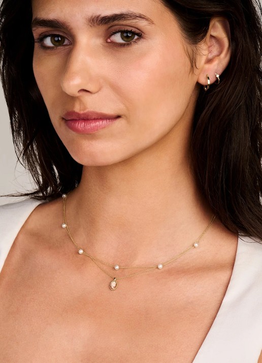 Blush Oorringen van 14 karaat geelgoud 7308YGO - detail 3 goud