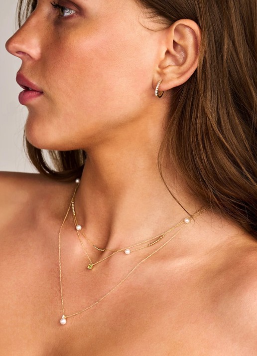 Blush Oorringen van 14 karaat geelgoud 7341YZI - detail 2 goud