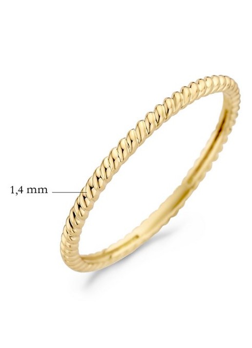 Blush Ring van 14 karaat geelgoud 1196YGO - detail 3 geelgoud