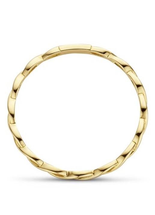 Blush Ring van 14 karaat geelgoud 1220YGO - voorkant 2 goud