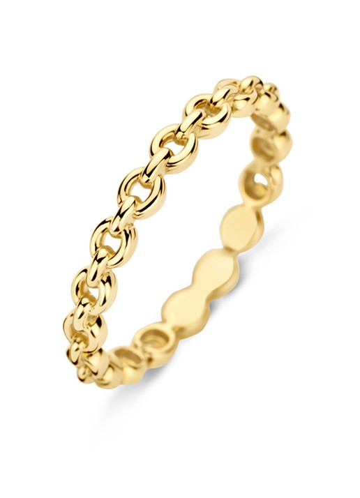 Blush Ring van 14 karaat geelgoud 1246YGO