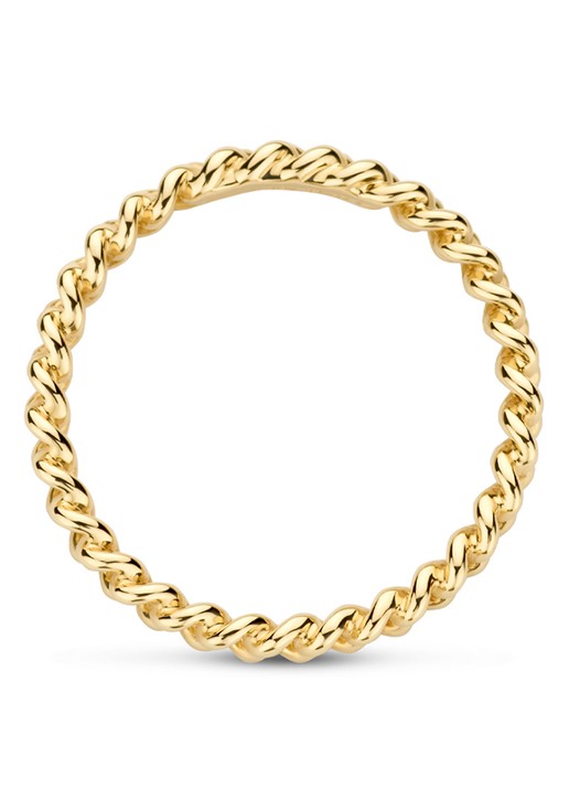 Blush Ring van 14 karaat geelgoud 1247YGO  - voorkant 2 geelgoud