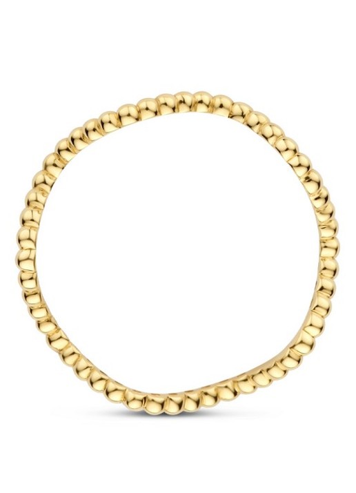 Blush Ring van 14 karaat geelgoud 1262YGO - voorkant 2 goud