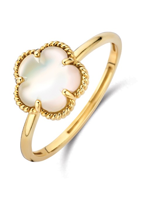 Blush Ring van 14 karaat geelgoud 1281YMQ