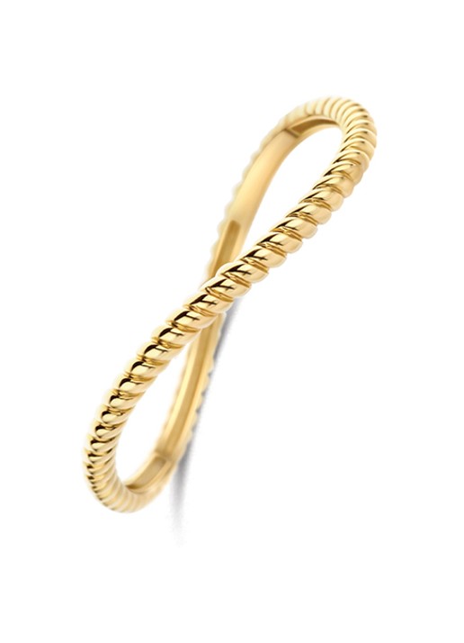 Blush Ring van 14 karaat geelgoud 1285YGO