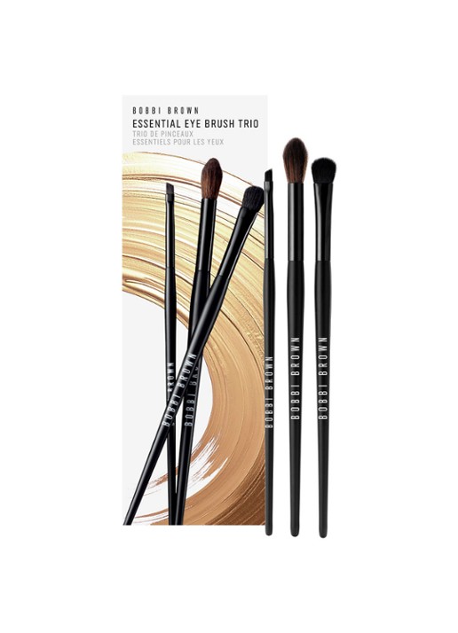 Bobbi Brown Essential Eye Brush Trio Essentiële set van 3 oogkwasten - make-up set