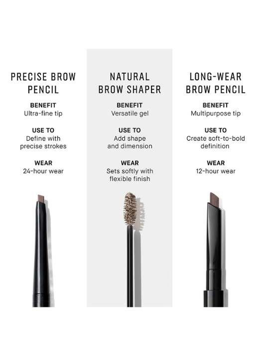 Bobbi Brown Long-Wear Brow Pencil - wenkbrauwpotlood - detail 7 24 black brown