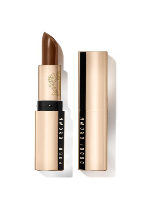 Bobbi Brown Luxe Lip Color - lipstick - voorkant brownstone