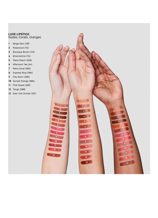 Bobbi Brown Luxe Lip Color - lipstick - detail 4 sunset orange