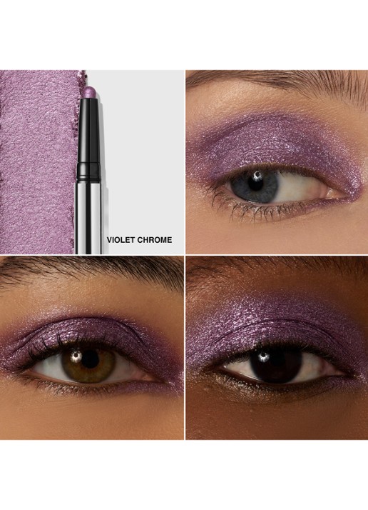Bobbi Brown Molten Metal Shadow Stick - oogschaduwstick - achterkant 6 violet chrome