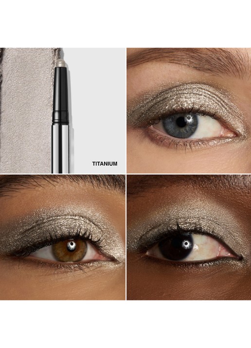 Bobbi Brown Molten Metal Shadow Stick - oogschaduwstick - achterkant 6 titanium