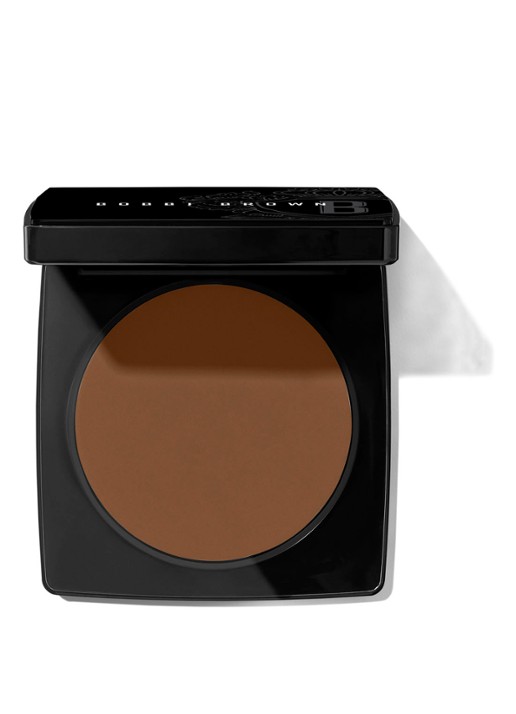 Bobbi Brown Sheer Finish Pressed Powder - poeder - voorkant 6 warm chestnut
