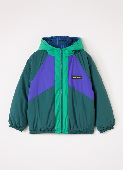 BOBO CHOSES Almost Moire reversible gewatteerd jack