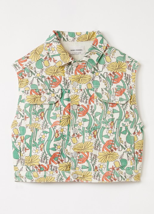 BOBO CHOSES Gilet met bloemenprint