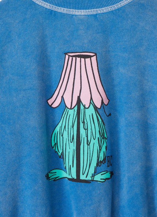BOBO CHOSES Hidden Monster sweater met print - detail 3 blauw