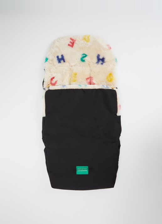 BOBO CHOSES Letterland PuffMuff voetenzak 45 x 100 cm