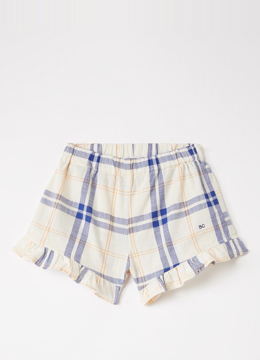 BOBO CHOSES Loose fit korte broek met ruitdessin