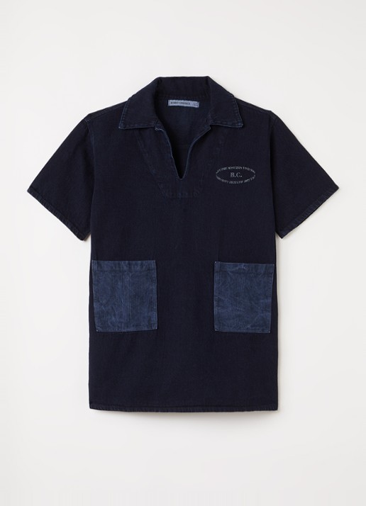 BOBO CHOSES Mystery tuniekjurk van denim met logo