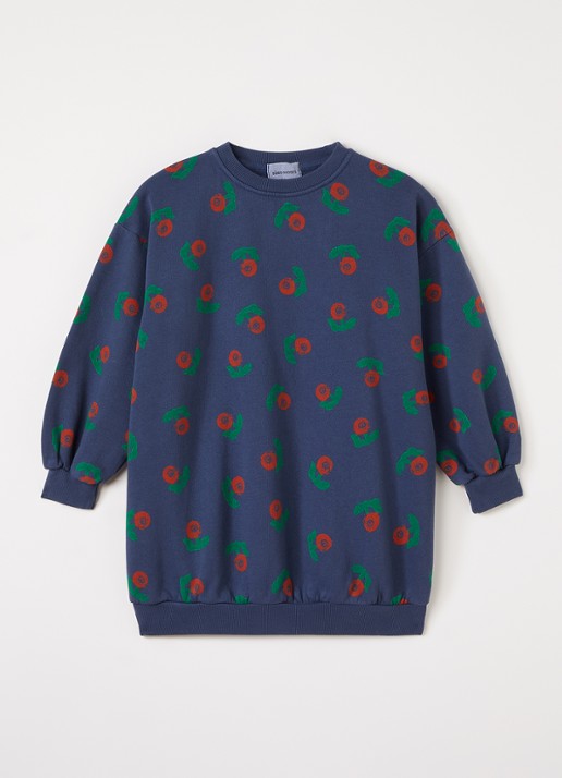 BOBO CHOSES Stamp Bloom trui-jurk met bloemenprint