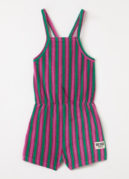 BOBO CHOSES Straight fit playsuit met streepprint