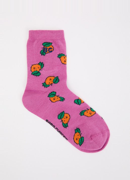 BOBO CHOSES Tangerine all over sokken