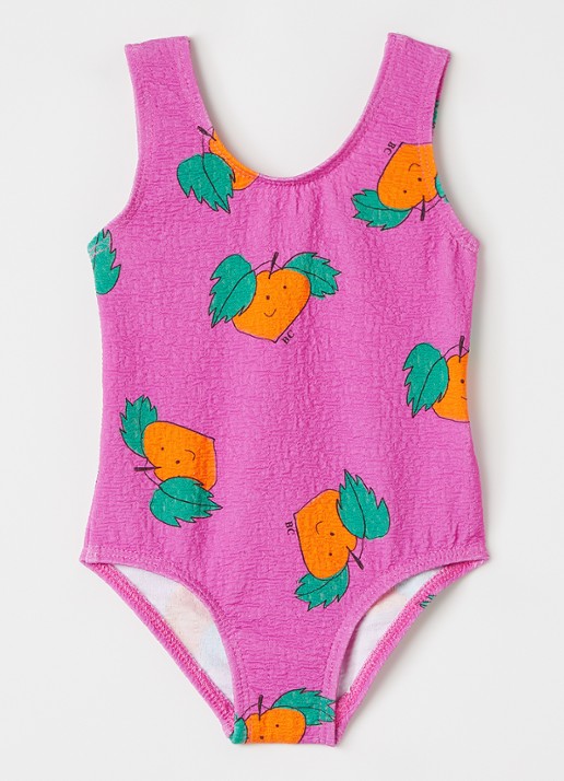 BOBO CHOSES Tangerine badpak met print
