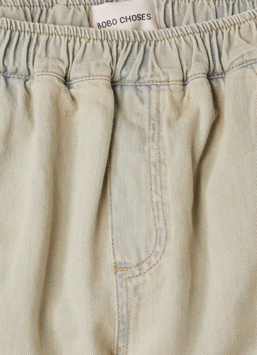 BOBO CHOSES Tapered jeans met gekleurde wassing - detail 3 beige