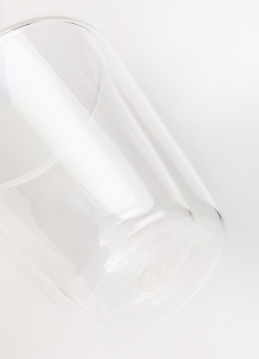 Bodum Canteen dubbelwandig koffie- en theeglas 20 cl set van 2 - voorkant 2 transparant