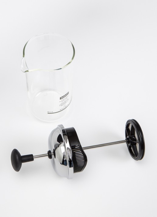 Bodum Chambord melkopschuimer 0,08 liter - voorkant 2 zilver