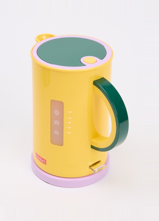 Bodum Ettore waterkoker 1 liter 12270 - voorkant 2 geel