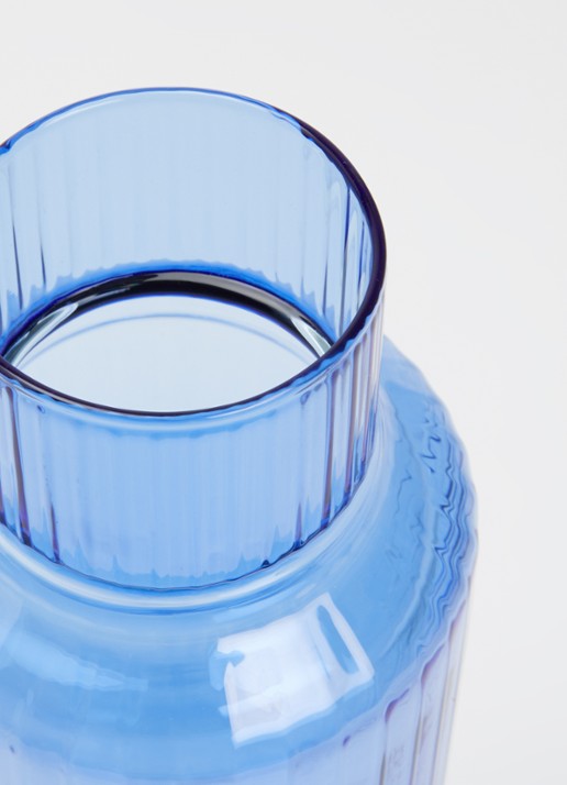 Bodum Navalia dubbelwandige karaf 0,9 liter - voorkant 2 donkerblauw