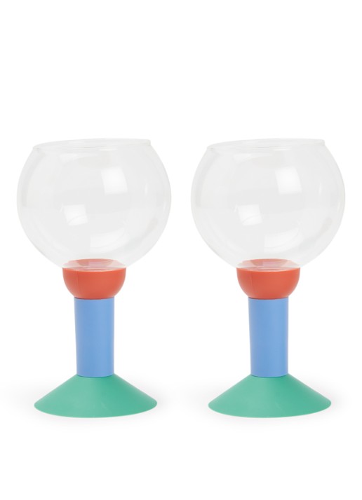 Bodum Oktett rode wijnglas 35 cl set van 2