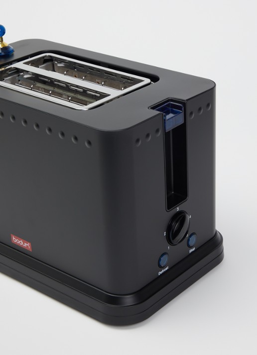 Bodum Ottoni broodrooster 2-slots 12297 - voorkant 2 zwart