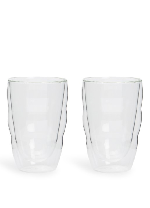 Bodum Pilatus dubbelwandig koffie- en theeglas 35 cl set van 2