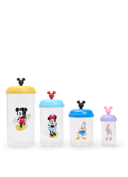 Bodum Voorraadpot met print set van 4