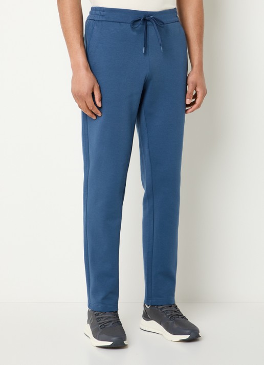 Boggi Milano Boggi regular fit joggingbroek met steekzakken
