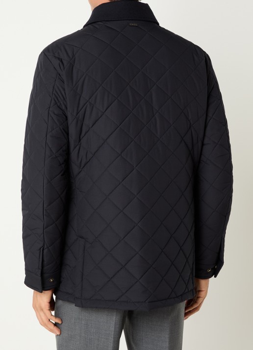 Boggi Milano Jack met klepzakken - achterkant 4 donkerblauw