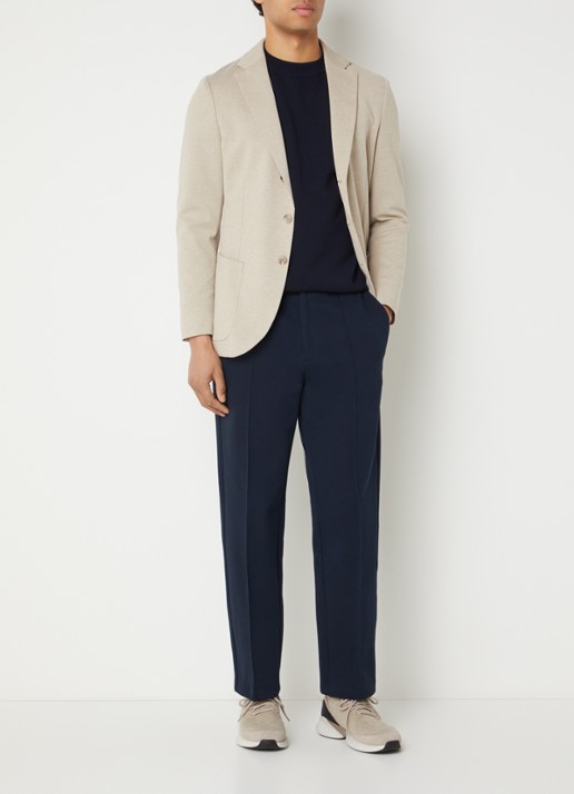 Boggi Milano Regular fit colbert met uitneembare voering - voorkant 4 beige