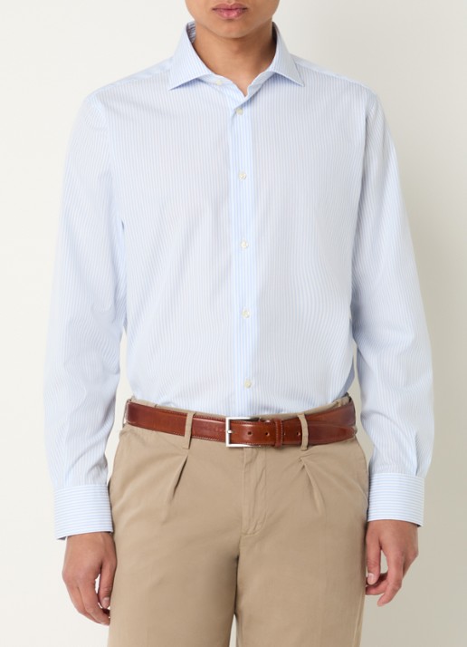 Boggi Milano Regular fit overhemd met streepprint