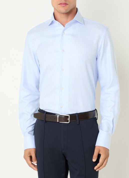 Boggi Milano Regular fit overhemd met streepprint