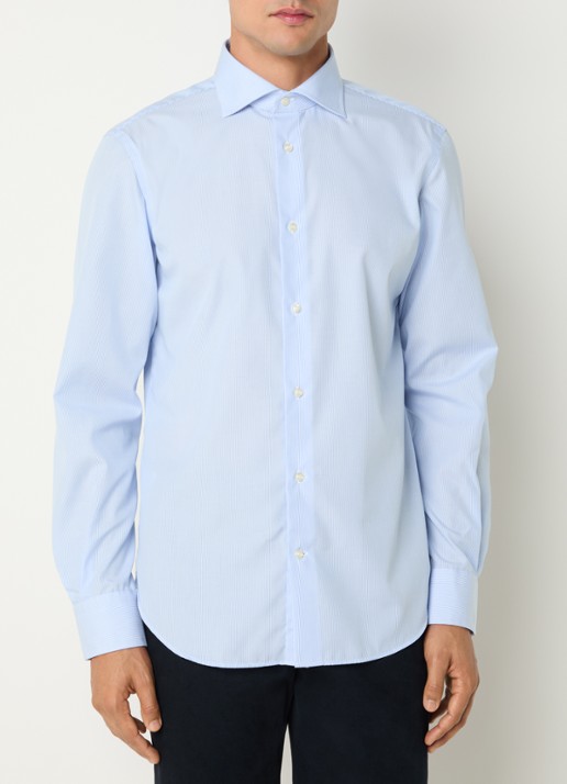 Boggi Milano Regular fit overhemd met streepprint