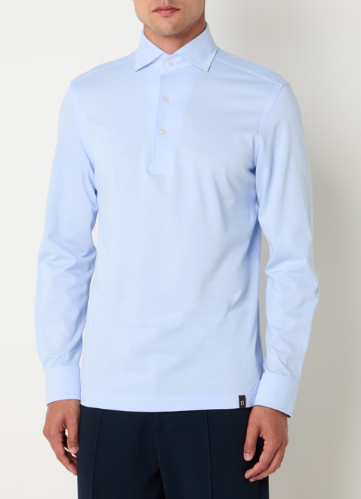 Boggi Milano Regular fit overhemd met stretch